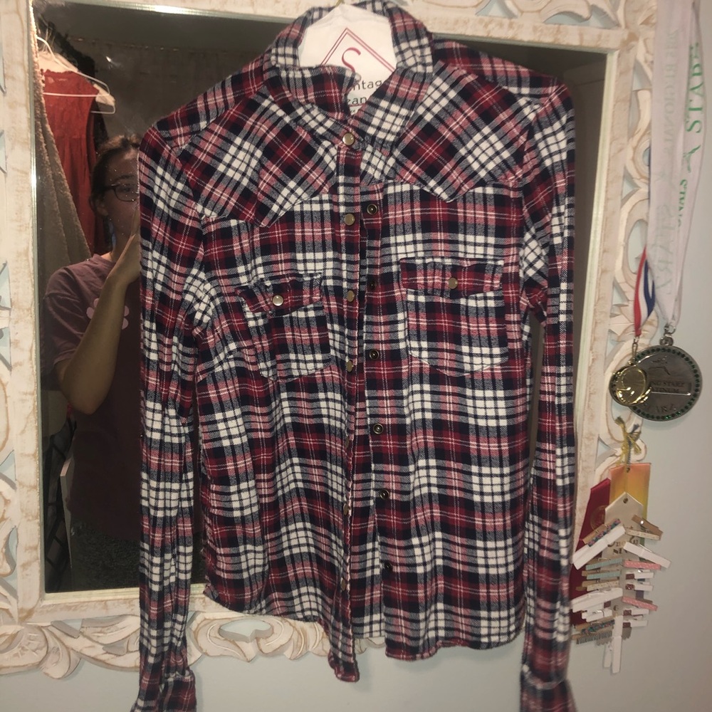 My favorite flannel that got too small on me